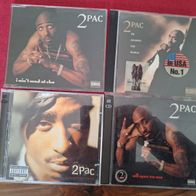 2Pac - 3 Alben& 1 Maxi (Me Against the World, All Eyez on me, Greatest Hits, Gang