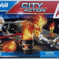 Playmobil 70907 Starter Pack City Action Feuerwehrübung mit 33 Teilen