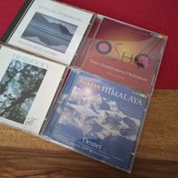 Deuter - 4 CDs (Cicada, Call of the Unknown 1972-1986, Osho, Nada Himalaya)