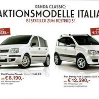 Fiat Panda Classic ( Österreich ) 2013/01 , 2 Seiten