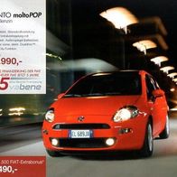 Fiat Punto moltoPOP ( Österreich ) 2013/01 , 2 Seiten