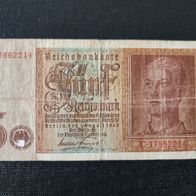 Reichsbanknote + 5 Mark + 1939 +