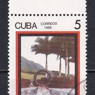 Kuba, 1988, Mi. 3165, Ehrenmal, 1 Briefm., gest.