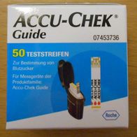 ACCU-CHEK Guide 50 Teststreifen - NEU / OVP - AKKU CHECK -