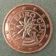 2 Cent - Österreich - 2002