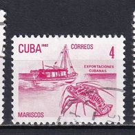 Kuba, 1982, Export, 3 Briefm., gest.