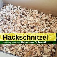 Premium 120 Liter Hackschnitzel Holzhackschnitzel Mulch Garten Einstreu