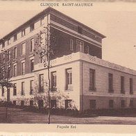 alte AK Frankreich - Lyon - Clinique Saint-Maurice - Facade Est (12468)