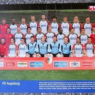 Mannschaft Team Mannschaftsbild FC Augsburg 07-08 kicker 1. FC Kaiserslautern FCA