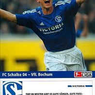 PRG FC Schalke 04 vs VfL Bochum 26. 4. 2003 Gelsenkirchen Deutschland Stadionheft