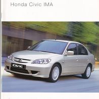 Honda Civic IMA ( Österreich ) 2004/01 , 24 Seiten