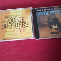 OLD Doobie Brothers - 2 CDs (Best of Live, Listen to the Music / Very Best of)