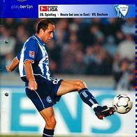 PRG Hertha BSC Berlin vs VfL Bochum 12. 4. 2003 Deutschland Fußball Stadionheft