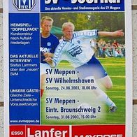 PRG SV Meppen vs BTSV Eintracht Braunschweig 2 31. 8. 2003 Wilhelmshaven 24. 8. II