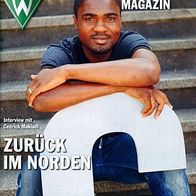 PRG SV Werder Bremen vs FC Augsburg 17. 8. 2013 Luca Caldirola Cedrick Makiadi FCA