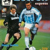 PRG TSV 1860 München vs VfL Bochum 19. 4. 1997 Poster Holger Greilich Deutschland