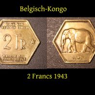 Belgisch-Kongo 2 Francs 1943 (EUR 20)