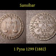 Sansibar 1 Pysa 1299 (1882)