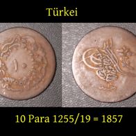 Türkei 10 Para 1255-19 (1857)