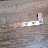 Ikea Grundtal Türhakenleiste 6 Haken silber *