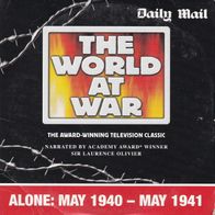 THE WORLD AT WAR Alone: May 1940 - May 1941 ( DAILY MAIL Newspaper Promo DVD )