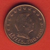 Luxemburg 5 Cent 2016