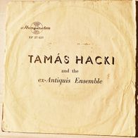 Hacki Tamas - Old hungarian dances (17th century) 45 EP 7"