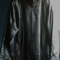 Damen Jacke Echtes Lamm Leder Farbe: Schwarz Gr.44 Cabrini
