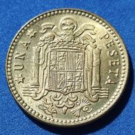 6651(1) 1 Peseta (Spanien / J. Carlos) 1975 (78) in vz ..... * * * Berlin-coins * * *