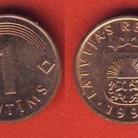 Lettland 1 Santims 1997