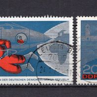 DDR 1965 Besuch sowjetischer Kosmonauten MiNr. 1138 - 1140 Gestempelt -3-