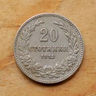 20 Stotinki 1912 Bulgarien