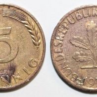 Bundesrepublik Deutschland (BRD) Münze 5 Pfennig - G von 1970