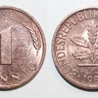 Bundesrepublik Deutschland (BRD) Münze 1 Pfennig - F von 1981