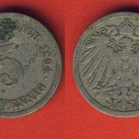 Kaiserreich 5 Pfennig 1894 E