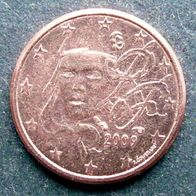 1 Cent - Frankreich - 2009