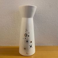Vase aus Keramik - weiß + 25,5 cm hoch NEU!