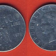 Italien 100 Lire 1979 FAO Sondermünze