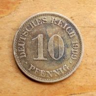 10 Pfennig 1909 A