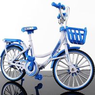 Miniatur Fahrrad, Maßstab: 1:10, Finger Fahrrad, Farbe: blau, 000459-0062