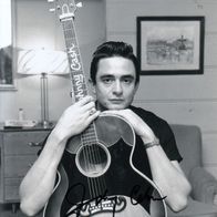 Johnny Cash (1932-2003) - orig. sign. Grossfoto