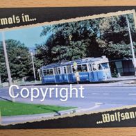 Ansichtskarte, Postkarte, Kassel, Wolfsanger, Tram, Wegmann, Straßenbahn
