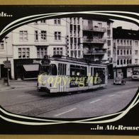 Ansichtskarte, Postkarte, Remscheider Straßenbahn 106 Bismarckstraße, Historisch