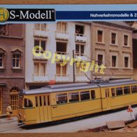 Ansichtskarte, Postkarte, Modellstraßenbahn, Werbepostkarte, Westwaggon Remscheid