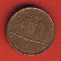 Italien 1 Cent 2007