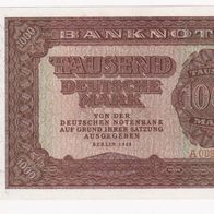 1000 Deutsche Mark DDR 1948 Echt und kassenfr. Erhaltung Serie A