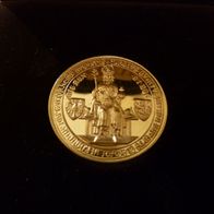 Frankfurt Goldmedaille 12,5 Gr. 999.9 Gold PP inkl. Box und CoA * *Max. 3.000 Ex.