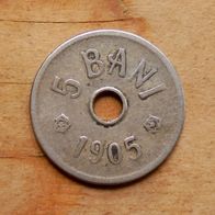 5 Bani 1905 Rumänien