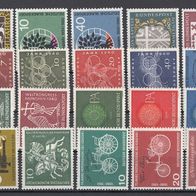 006) BRD 1959-1961 - 20 unbenutzte Briefmarken - Michel-Nr. siehe Beschreibung