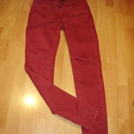 Marc O´Polo Jeans rot Lulea Slim Mid Waist 28 34